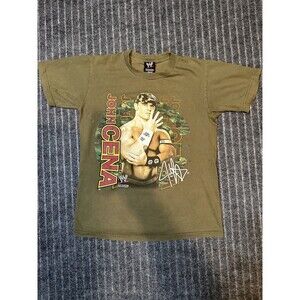 Vintage Wrestling John Cena You Can’t See Me WWE 2007 Hybrid Y2K Rap‎ Tee